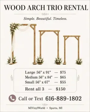Wood Arch Trio