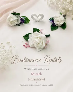 Wedding Boutonnieres