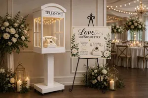Vintage Telephone Audio Guest Book Booth