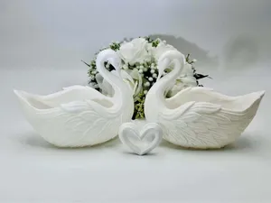 White Swan Centerpieces