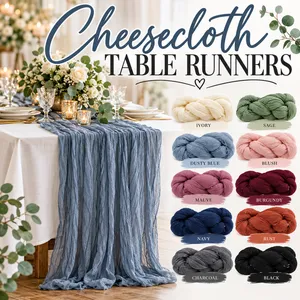 Cheesecloth Table Runners