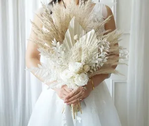 White/Cream Bouquets 1 Bridal 7 Bridesmaids