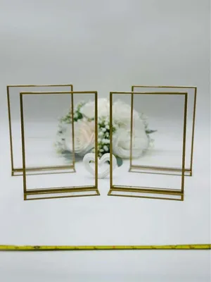 Gold Stand Up Display Frames