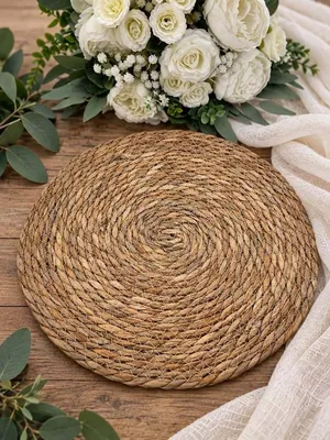 Natural Woven Charger Plates