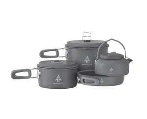Camping cookset - Woods 4 piece