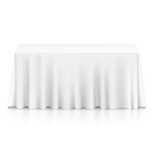 Tablecloth - White - 90 X 132 