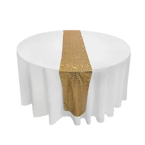 Table Runner - Gold Sequin 