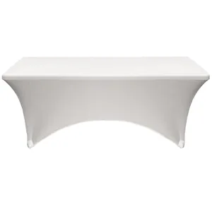 Table Spandex - White- 6ft 