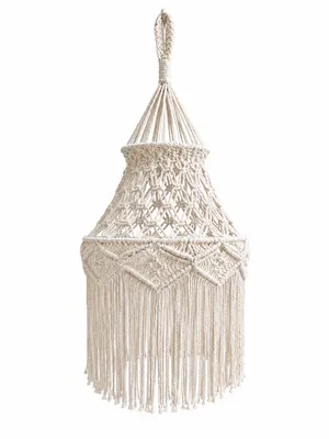 Boho Macramé Pendant Shade