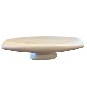 White Scandi Boat Vase
