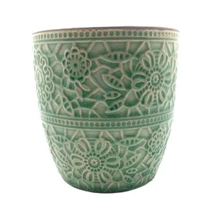Green Glazed Vase - ITA10
