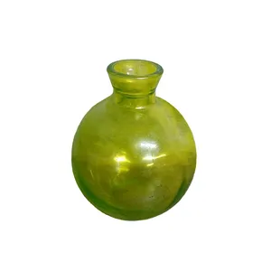 Green Bottle Bud Vase - Small