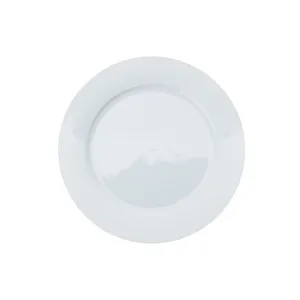 White Round Entre Plates 