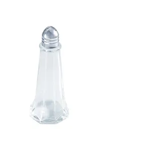 Cruet Sets Glass & Chrome Unfilled