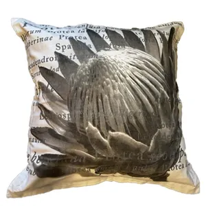 Grey Protea Cushion Cover