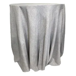 Grey Linen Tablecloths 