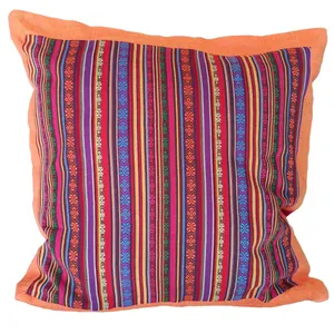 Multi-Colour Aztec Cushion Cover - 60cm