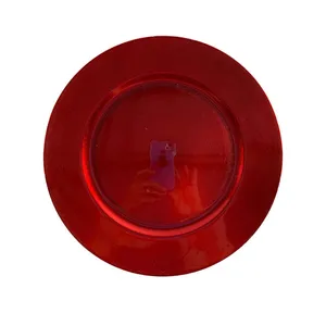 Red Melamine Underplates