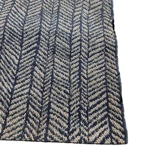 Blue & White Patterned Carpet Rug
