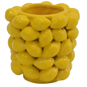 Yellow Lemon Vase - Small
