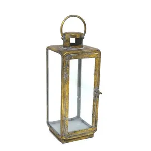 Gold Santorini Lantern - Large 