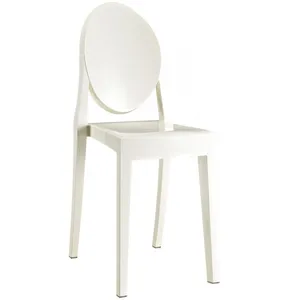 White Ghost Chairs