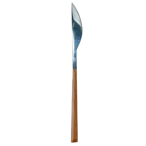 PVC Wooden Handle Dinner Knife
