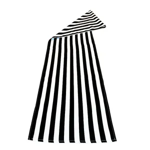 Black & White Stripe Runners