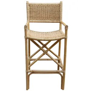 Natural Woven Barstools