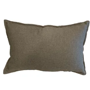 Grey Long Cushion Cover