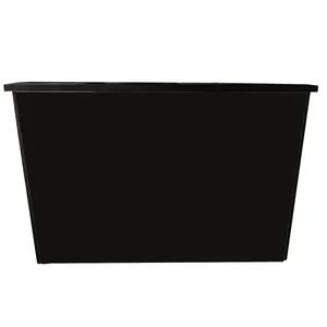 Portable Bar - Black with Black Top