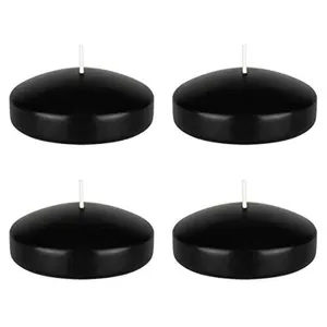 Floating Candle - Black, 5cm