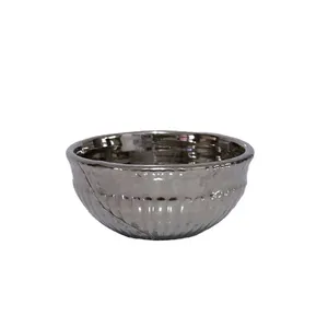 Silver Bowl Votive 