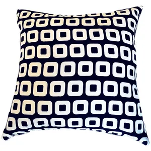 Black & White Geometric Cushion Cover