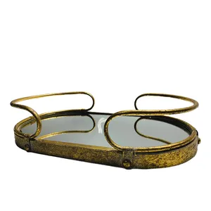 Gold Mirror Tray