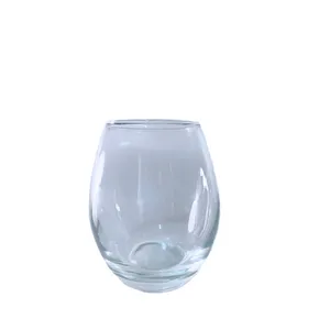 Clear Glass Rolly Polly Votive - Tall
