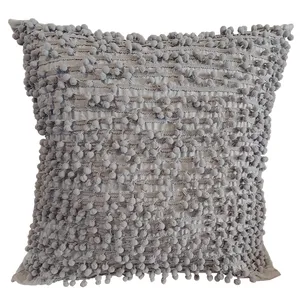 Grey Bauble Cushion Covers