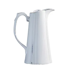 White Resin Narrow Jugs
