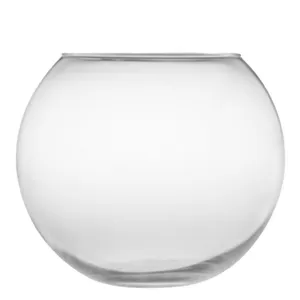 Clear Glass Rose Bowls