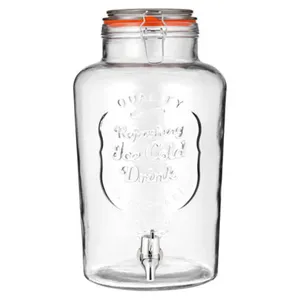 Glass Juice Urns - Boho 7L