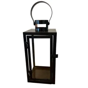 Black Metal Lantern - Small