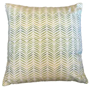 Green Fern Cushion Cover