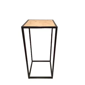 Square  Metal & Wood Cocktail tables 