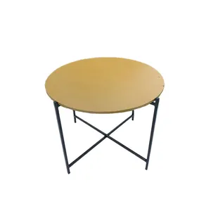 Metal & Wood Cafe Tables