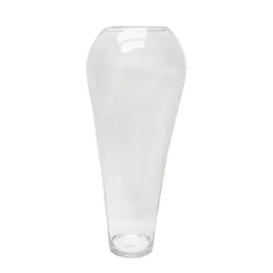 Clear Glass Buttercup Vase 