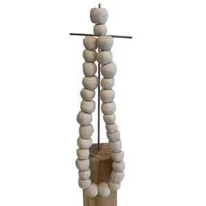 Ceramic White Beads