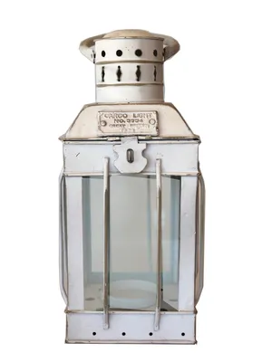 White Cargo Lantern 