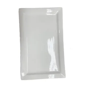 White China Rectangular Platters