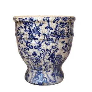 Blue & White Ginger Jar Vases