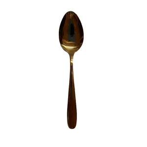 Rose Gold Dessert Spoon